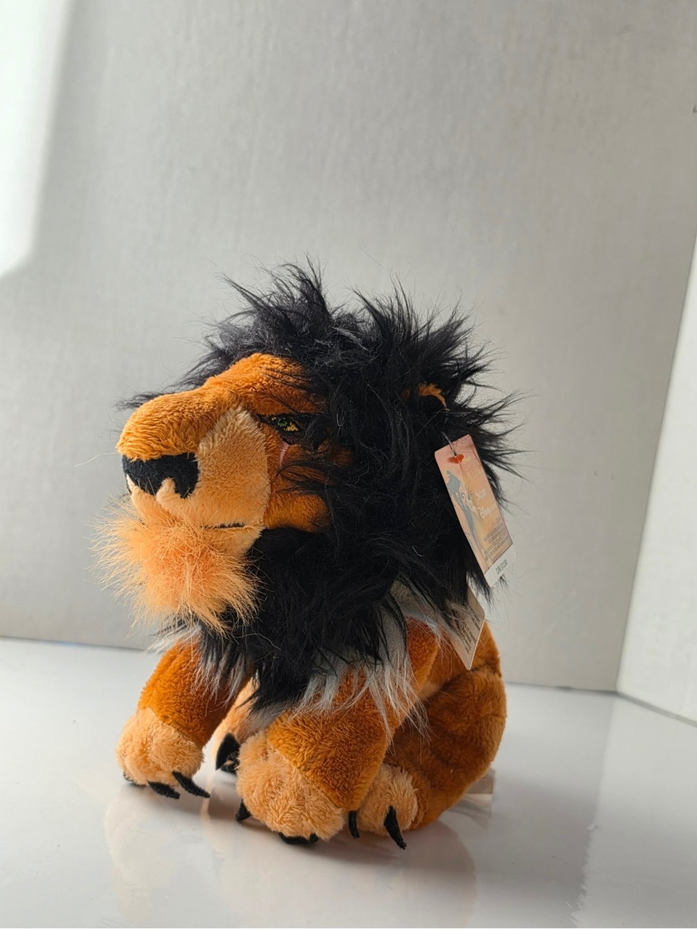 The Disney Store Vintage Scar Plush NWT